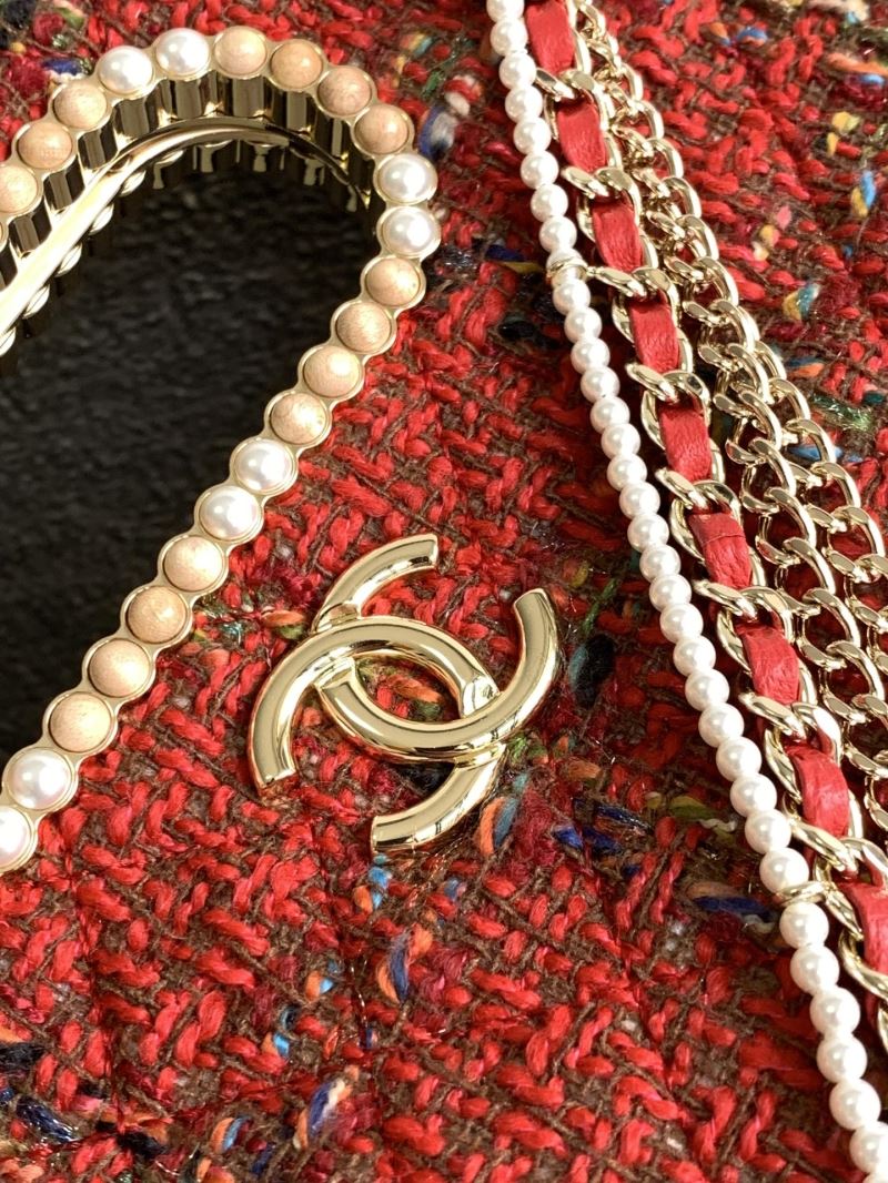 Ch**el top handle bags